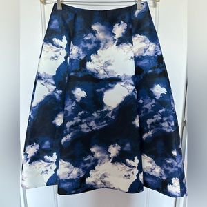 Kate Spade Dusk Clouds A Line Skirt. size 4
